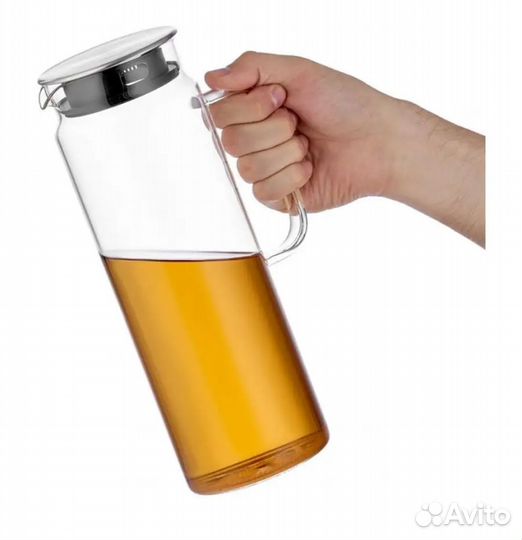 Кувшин чайник из жаропрочного стекла 1,5 л walmer