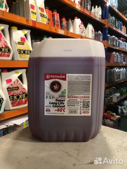 Антифриз Totachi Super LongLife Coolant Red 10кг