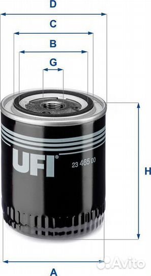 Масляный фильтр Audi Coupe II (B3) 1988-1996