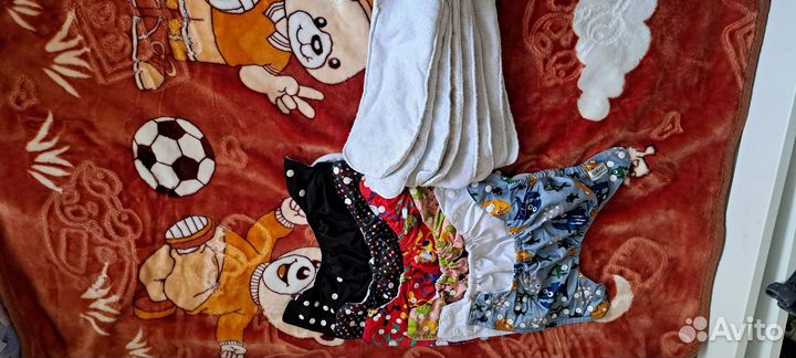 Многоразовые подгузники бу