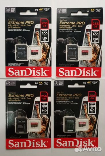 Карта памяти: SanDisk micro sdxc Extreme Pro