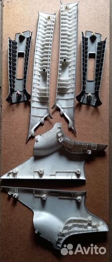 Пластиковые детали салона на Honda Accord CL7