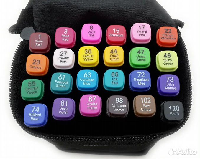 Маркеры двухсторонние 24шт