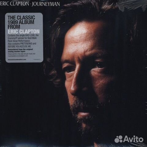Виниловая пластинка WM Eric Clapton Journeyman (Bl