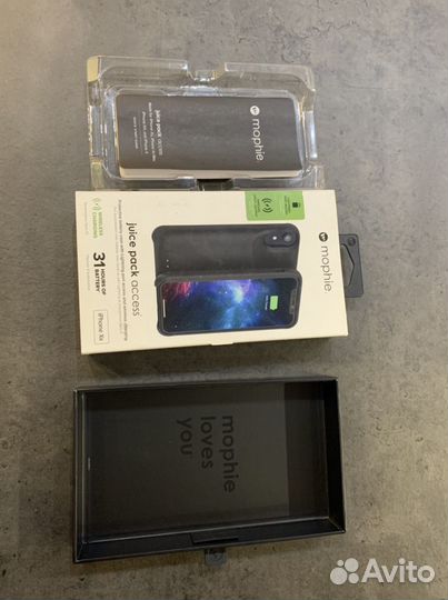 Mophie Juice Pack для iPhone XR чёрный