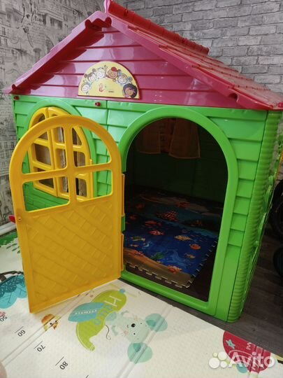 Игровой домик для детей пластиковый