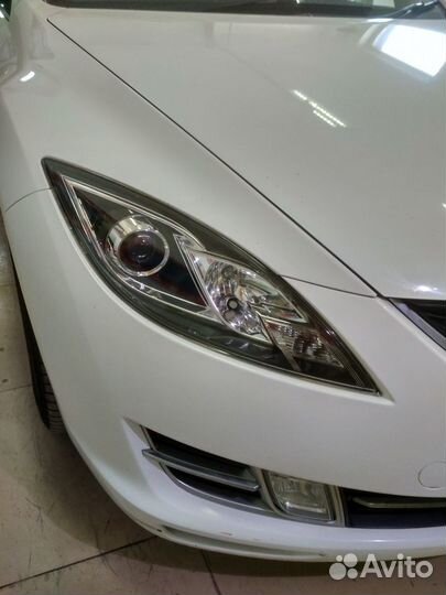 Mazda Atenza замена ламп + полировка