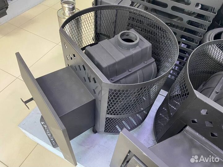 Печь дровяная для бани