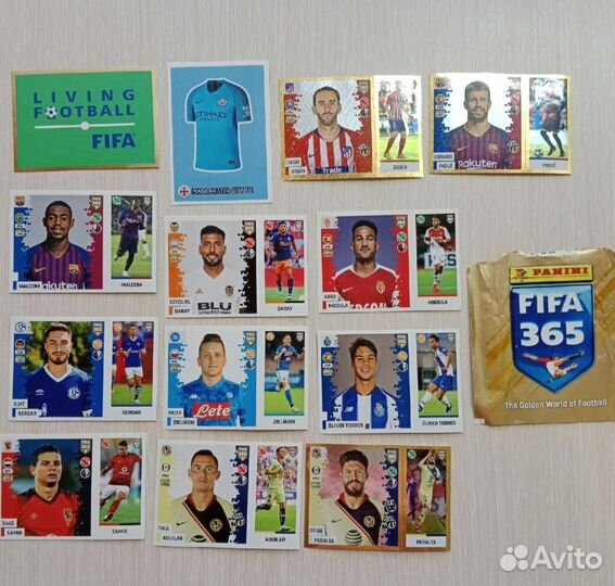 Наклейки panini FIFA 365 2019