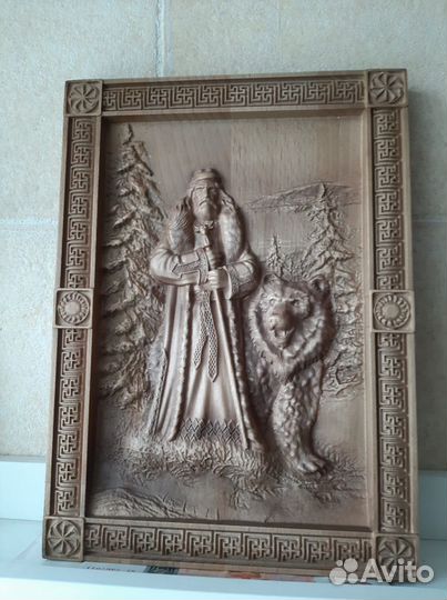 Картина резная 