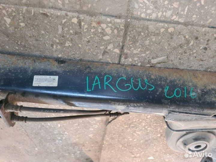 Задняя балка LADA Largus K4M 2016