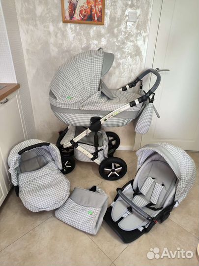 Коляска 3 в 1 verdi pepe eco plus