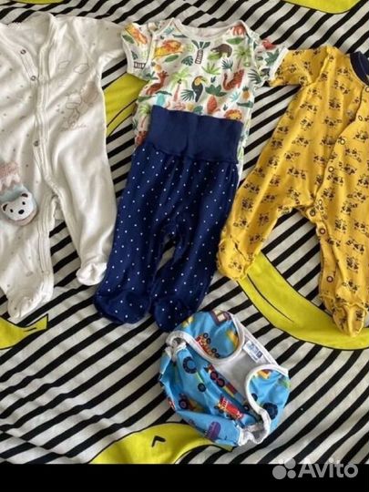 Вещи пакетом для новорожденного мальчика