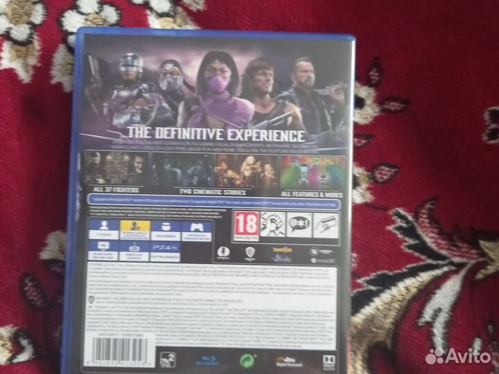 Диск на ps4 mortal kombat 11 ultimate бу