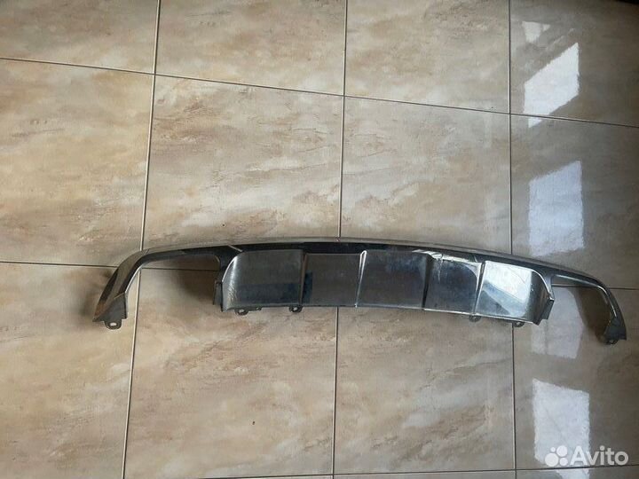 Накладка бампера задняя Mercedes Benz Glk Class X