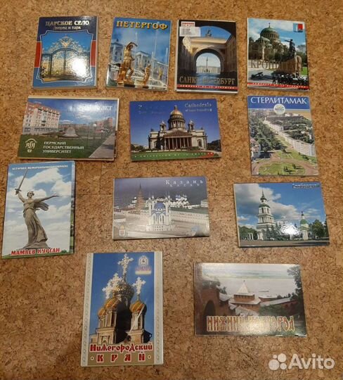 Наборы открыток новые. Города
