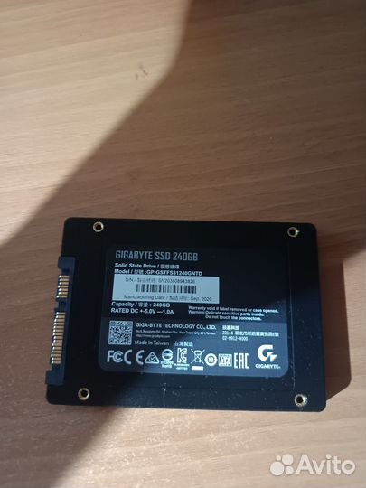 Gigabyte SSD 240 GB