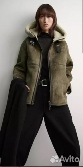 Дубленка Zara новая М