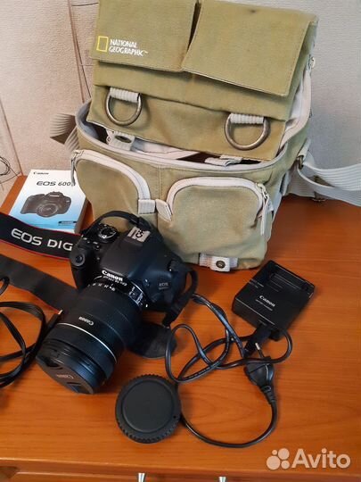 Зеркальный фотоаппарат canon 600d