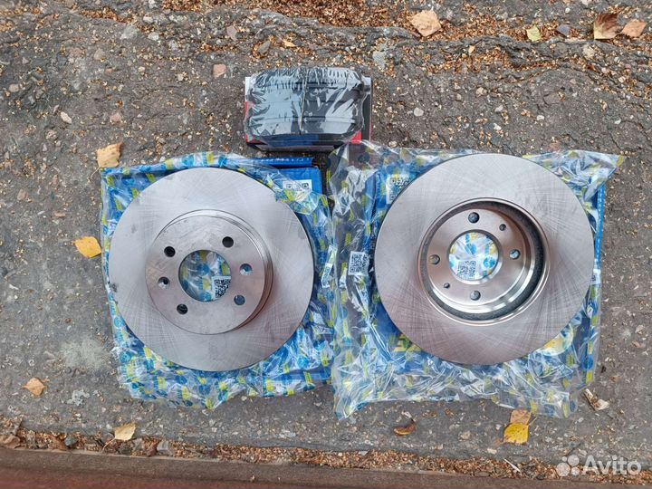 Тормозные диски на hyundai solaris, kia rio