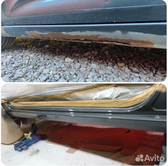 Арки и Пороги для mercedes