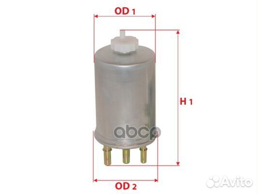 Фильтр топливный ssangyong kyron 2.0 2005 - / S