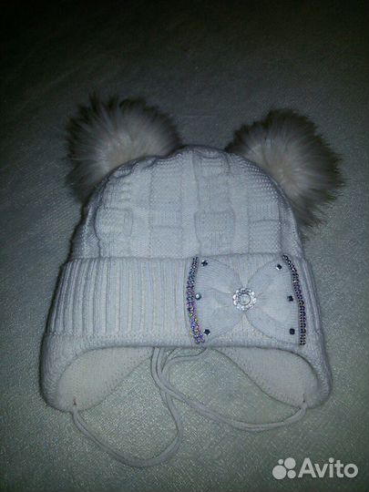 Теплая шапочка