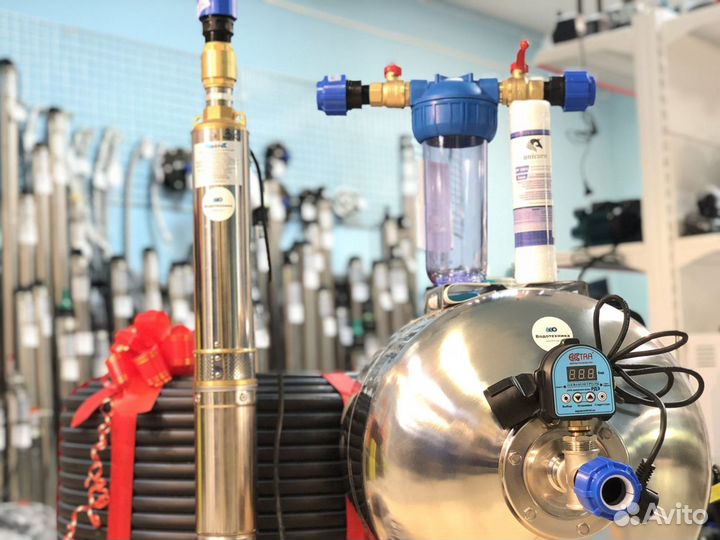 Насос погружной скважинный Vodotok гв 100-0.5-200