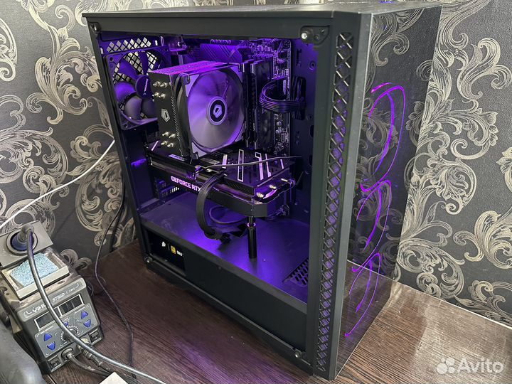 Игровой пк i5-12400, rtx 3060ti, 32гб озу, 1.5 Тб