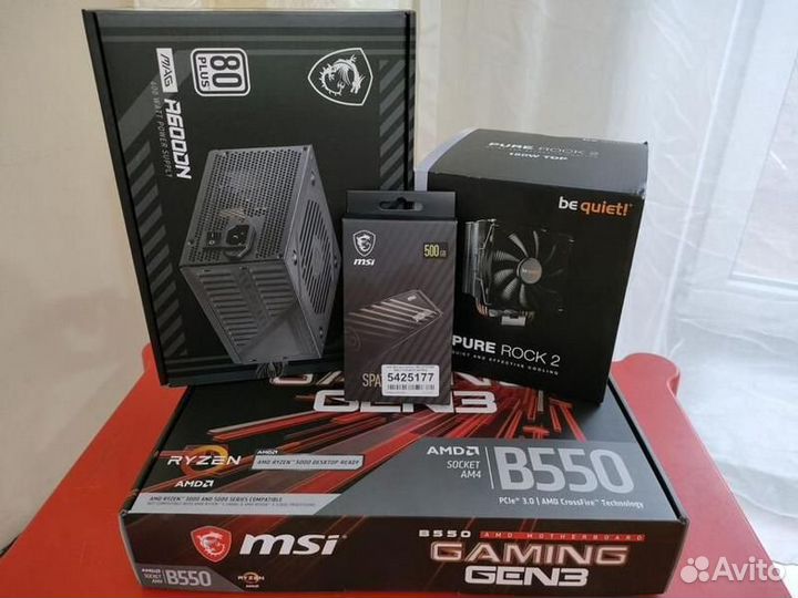 Игровой пк I5 12400 + RTX 4060Ti