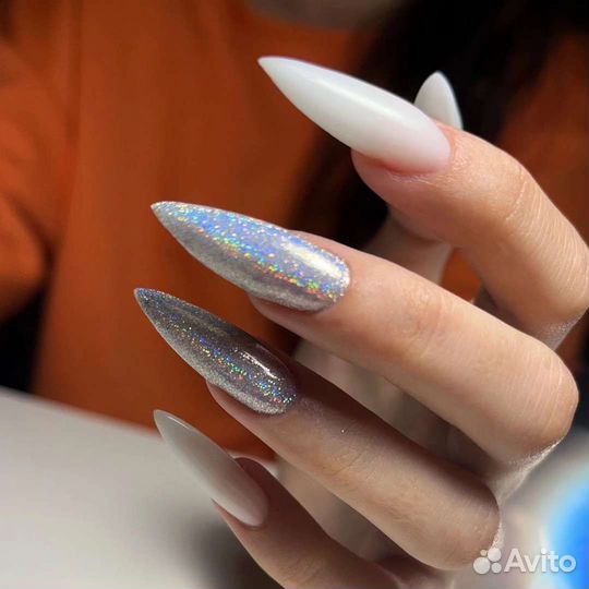 Маникюр наращивание