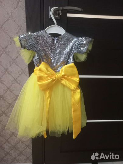 Платье для девочки 92