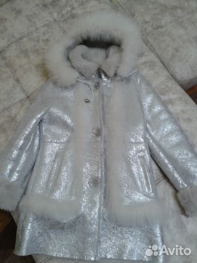 Дубленка для девочки