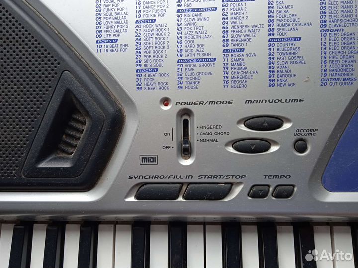 Синтезатор casio CTK-481