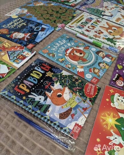 Набор из 12 развивающих книг