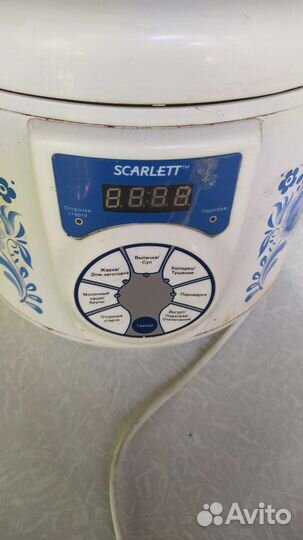 Мультиварка scarlett б/у