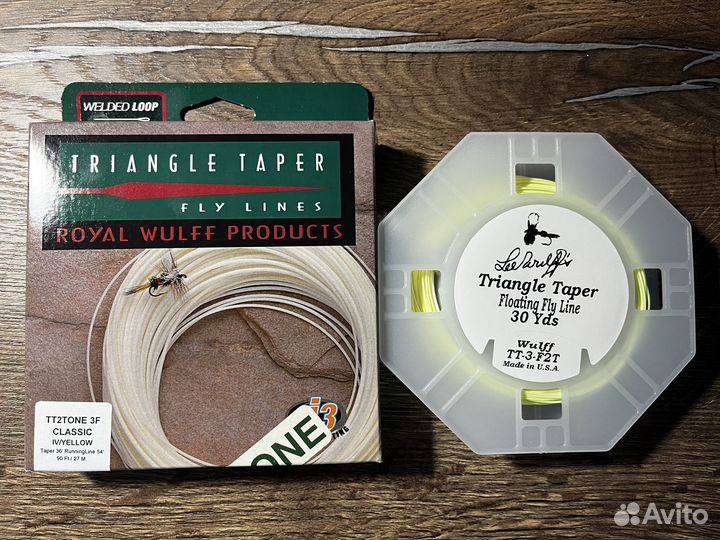 Шнур нахлыстовый Royal Wulff Triangle Taper #3