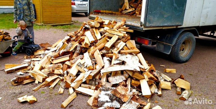 Дрова любые Березовые в укладку с доставкой