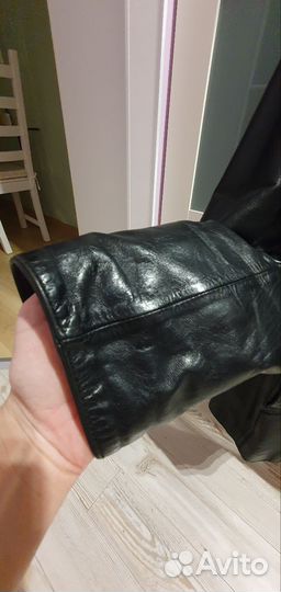 Кожаная дубленка мужская toto group