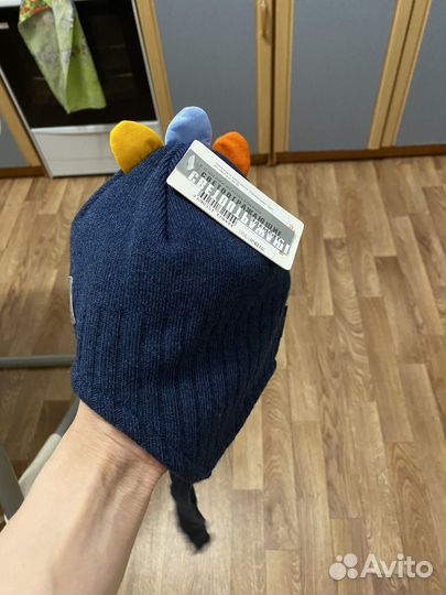 Шапка весенняя для мальчика