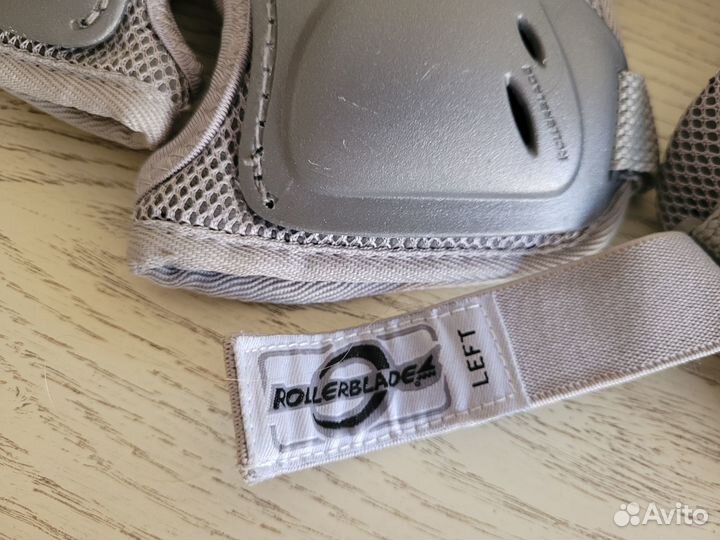 Продам детский шлем и комплект защиты (наколенники