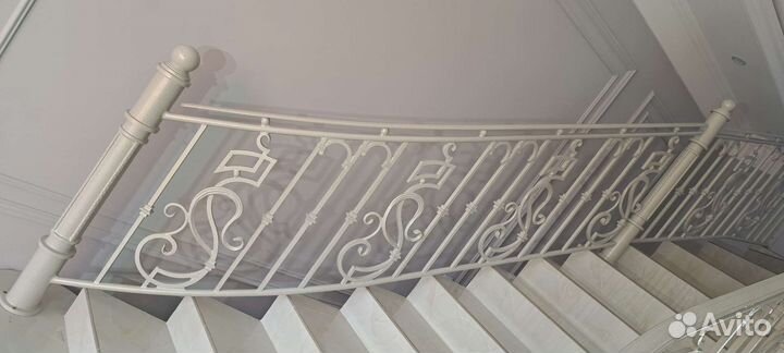 Кованые перила для лестниц