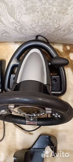 Игровой руль с педалями для пк