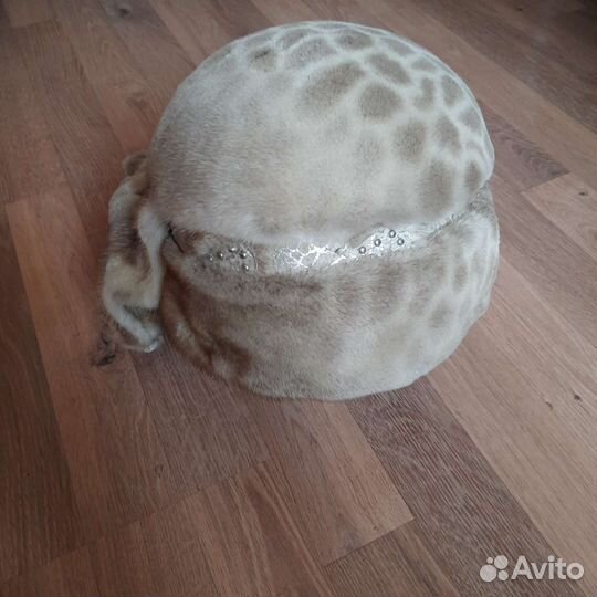 Шапка норковая женская