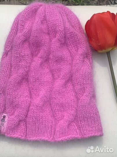 Шапка с косами