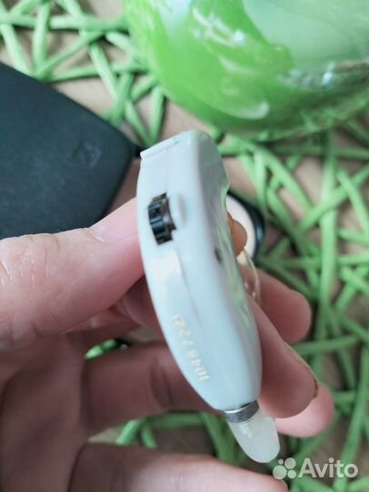 Слуховой аппарат/новый, с вкладышем, советский