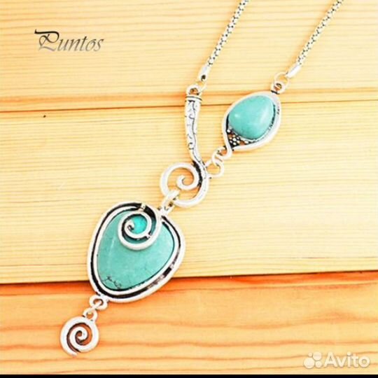 Ожерелье бижутерия в стиле бохо