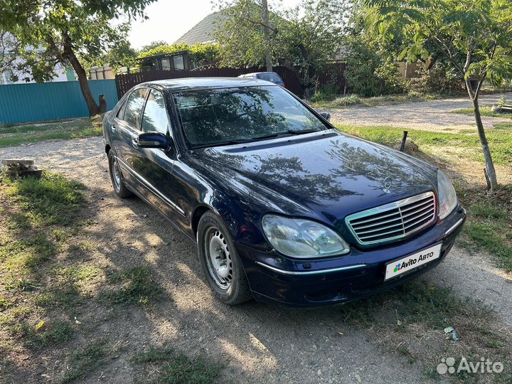 Mercedes-Benz S-класс 4.0 AT, 2001, 560 000 км