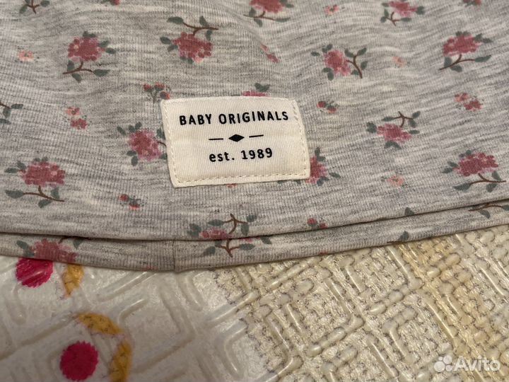 Шапочка и шарф для девочки hm 86р