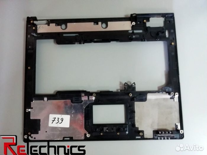 Верхняя крышка корпуса без тачпада, без платы кно